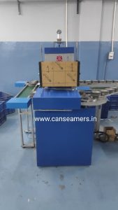 SPIN ON OIL FILTER SEAMING MACHINE